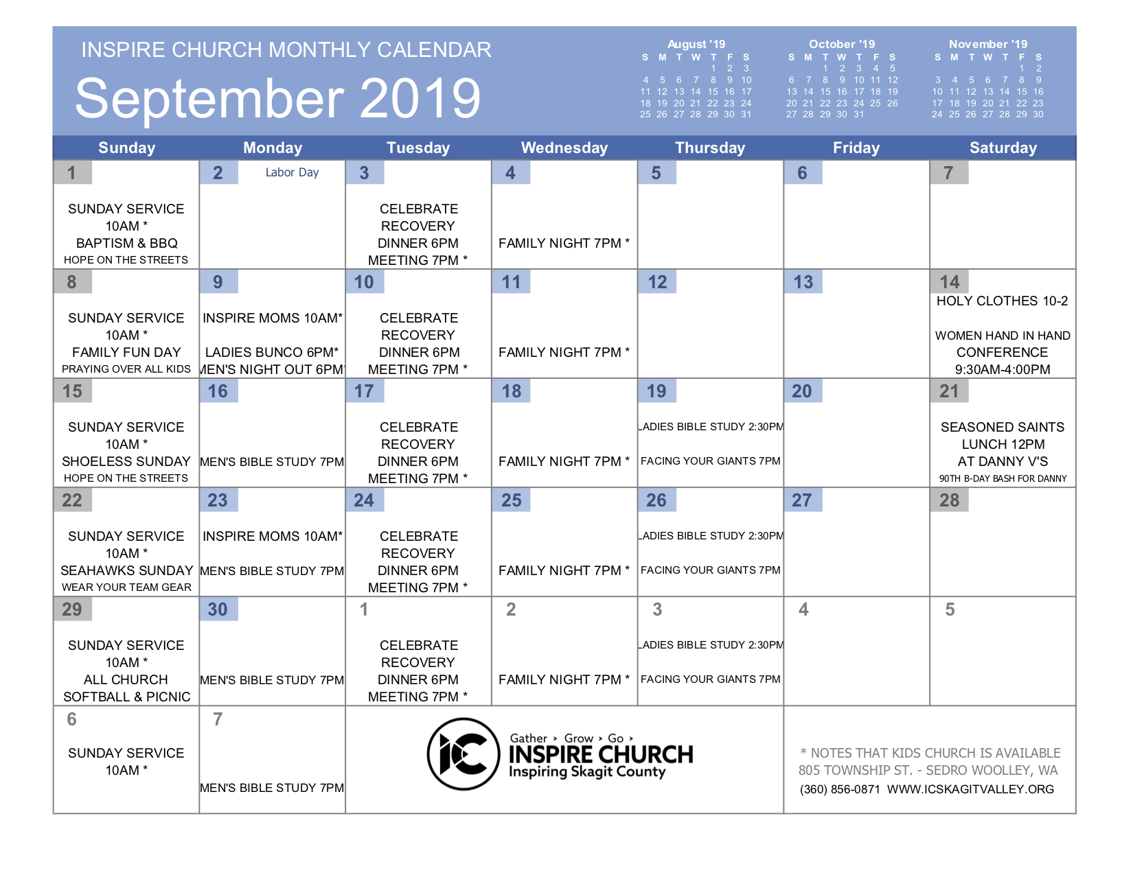 SEPTEMBER 2019 SEPTEMBER 2019