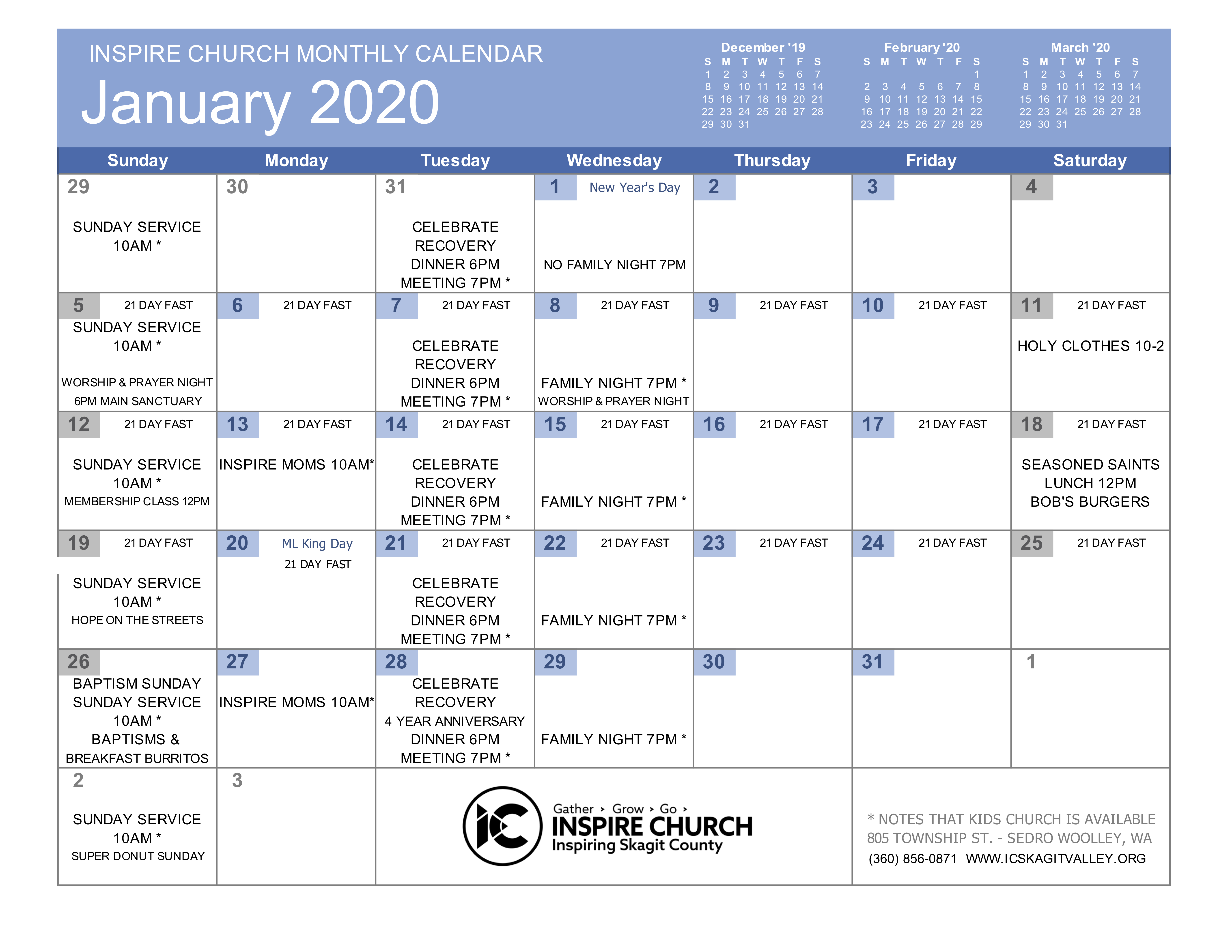 JANUARY 2020 JANUARY 2020