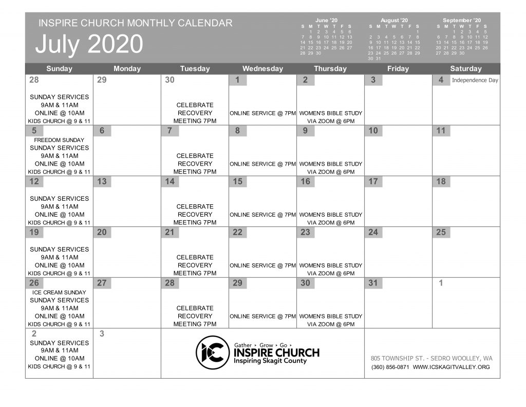 July 2020 July 2020