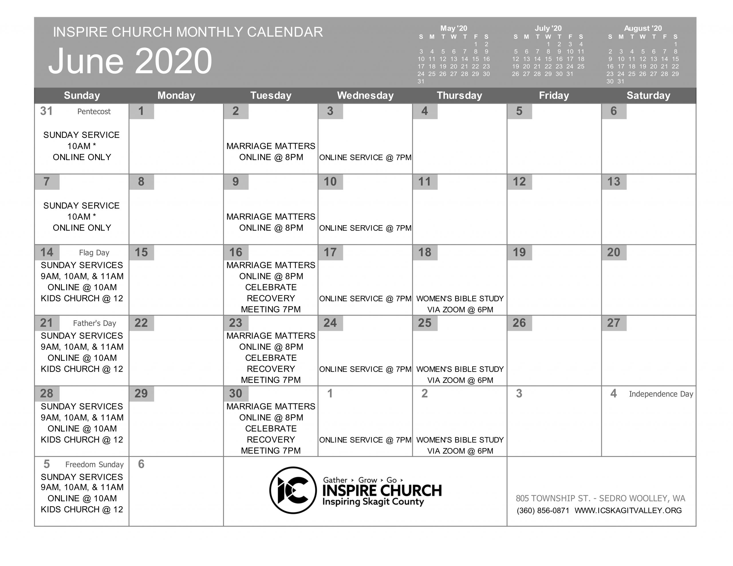 June 2020 June 2020