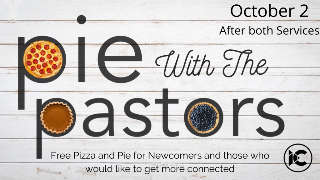 Pie with the Pastors- October