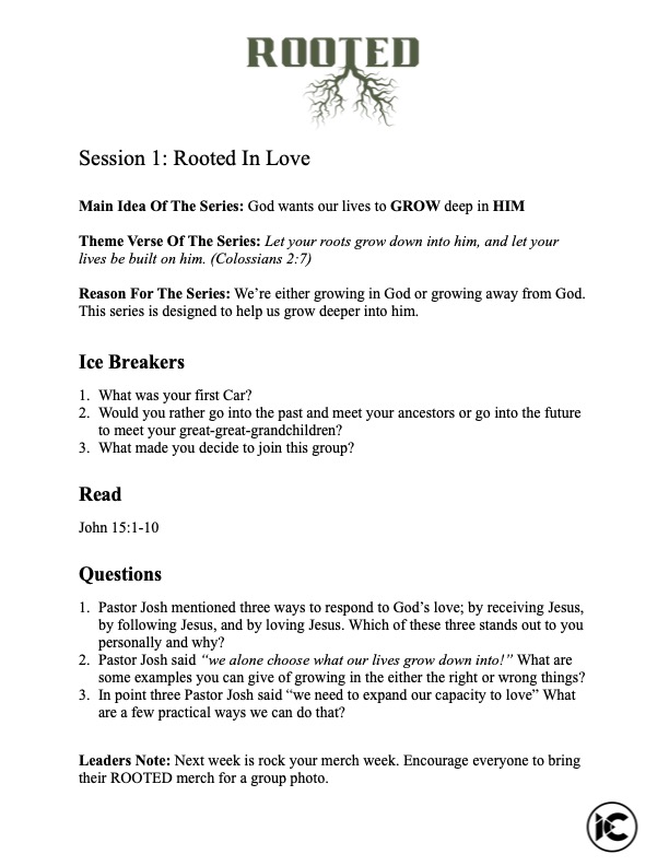 Rooted Handout Week 1
