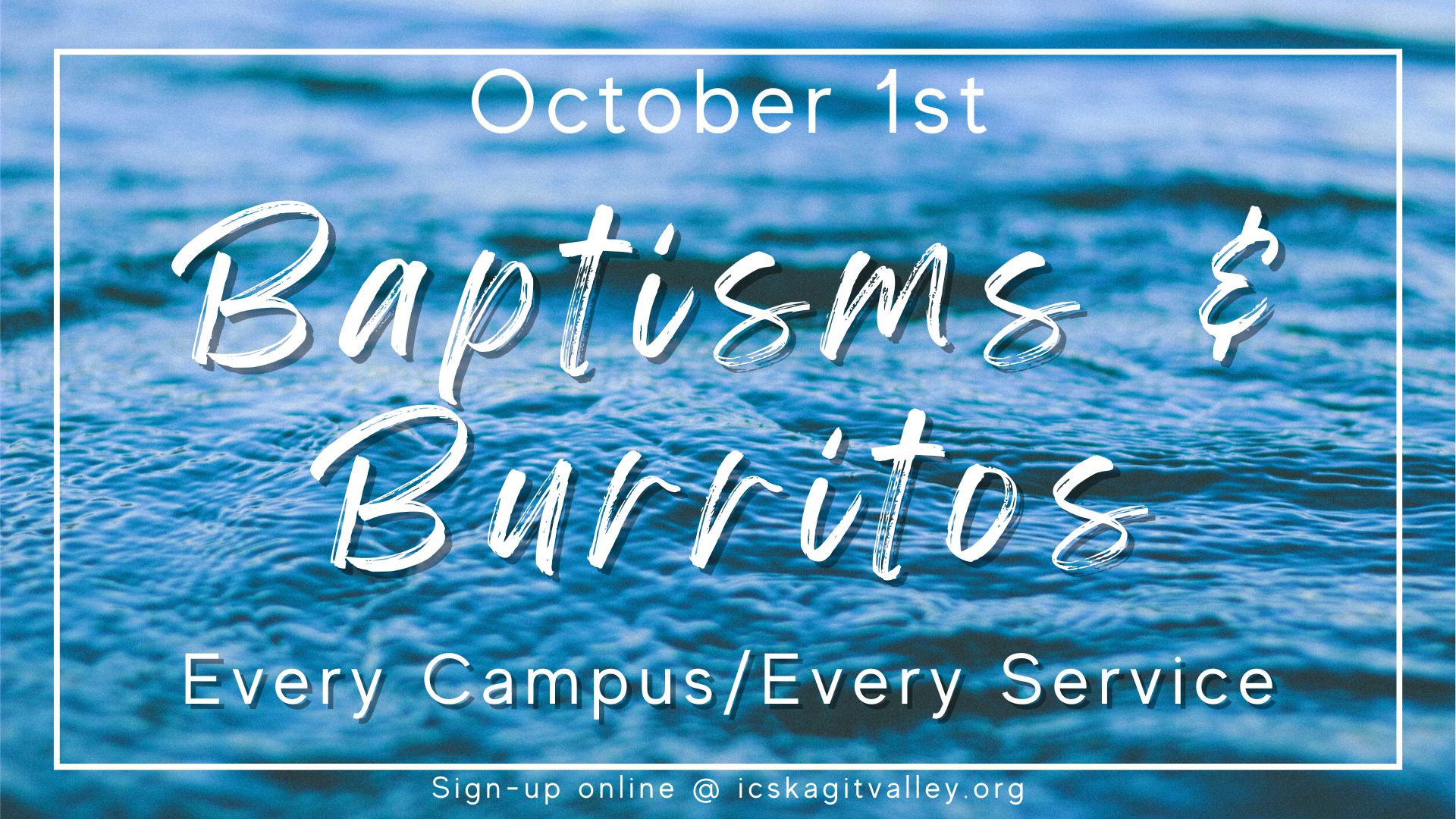October Baptism
