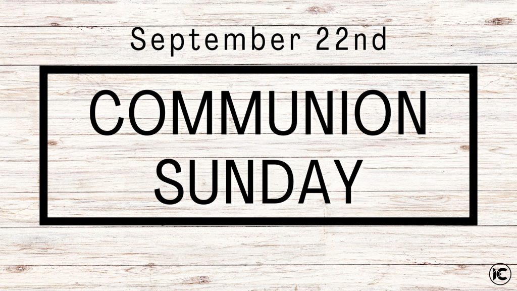 Communion Sunday