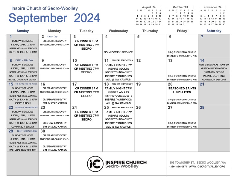 SW Sept Calendar 2024